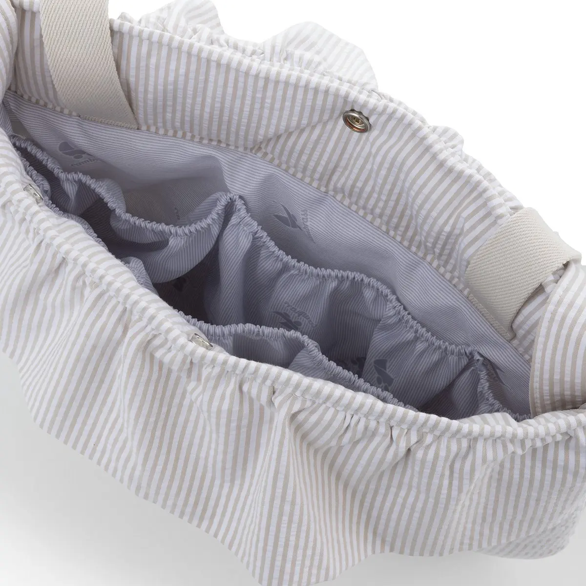 Bolso maternal boho candela crudo 3.5x41x38.5 cm - Imagen 3