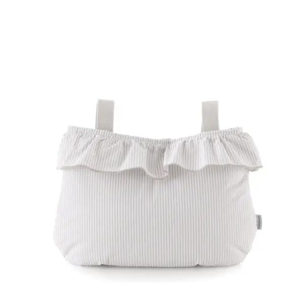 Bolso organizador boho candela crudo 13x38x20 cm