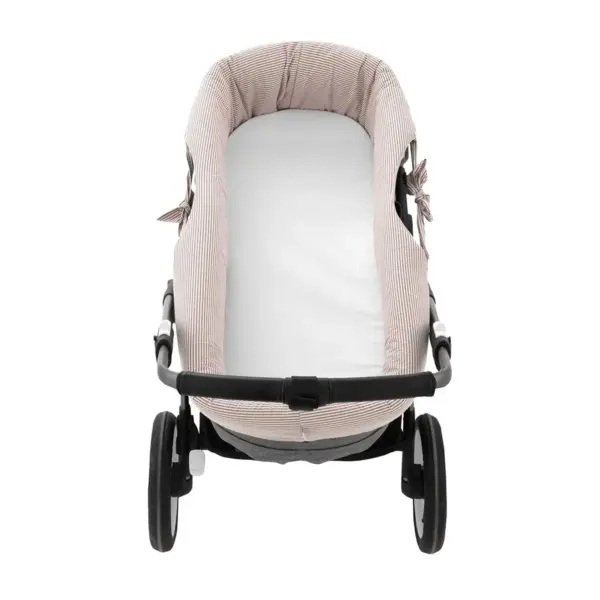 Cubre cuco capazo reversible candela wine 35x75x35 cm