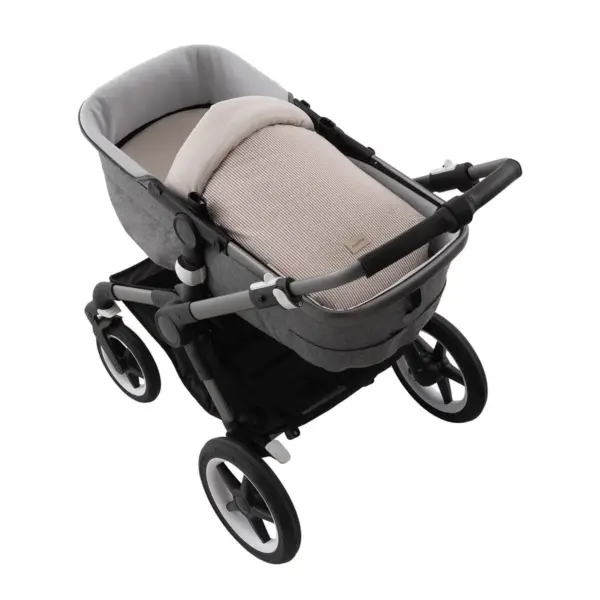 Saco capazo + colchoneta candela wine 35x80x6 cm