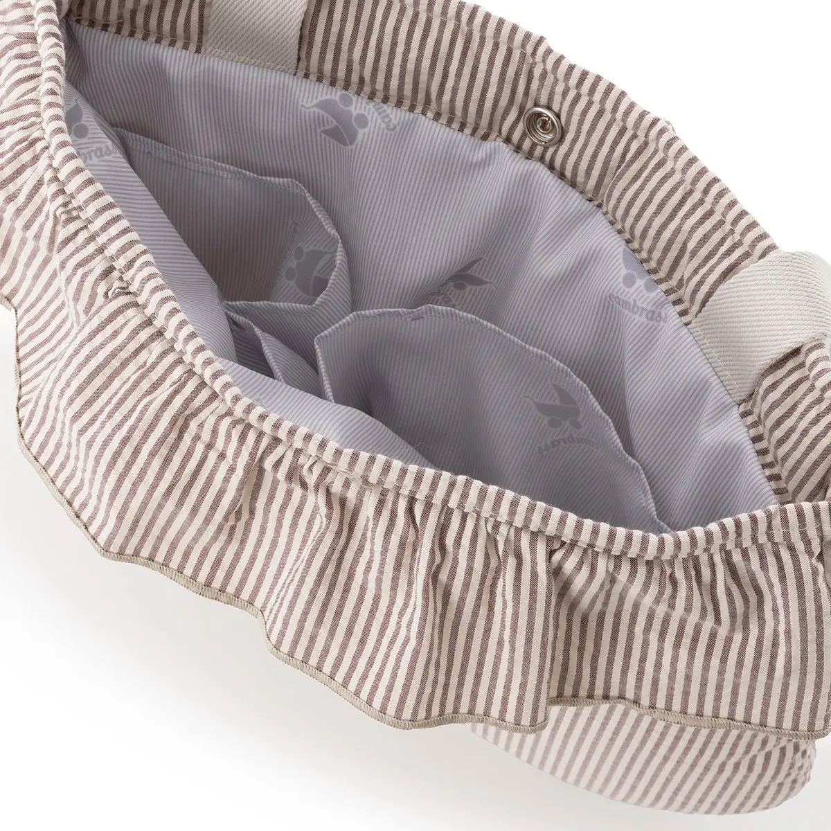 Bolso organizador boho candela wine 13x38x20 cm - Imagen 3