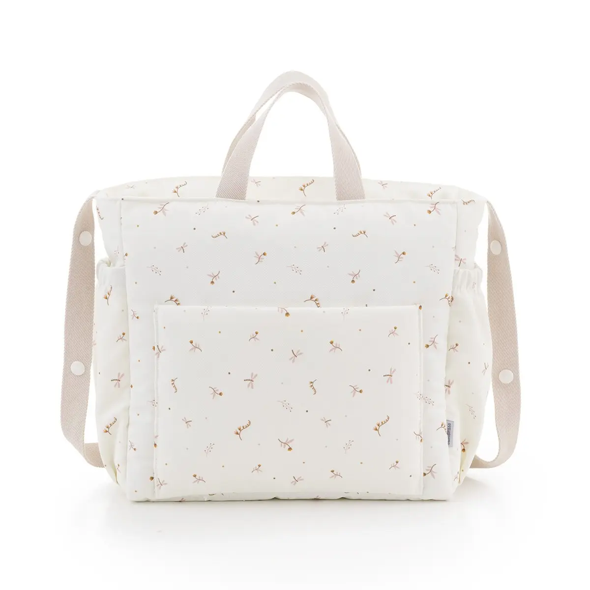 Bolso maternal pack bruca rosa 16x43x37 cm