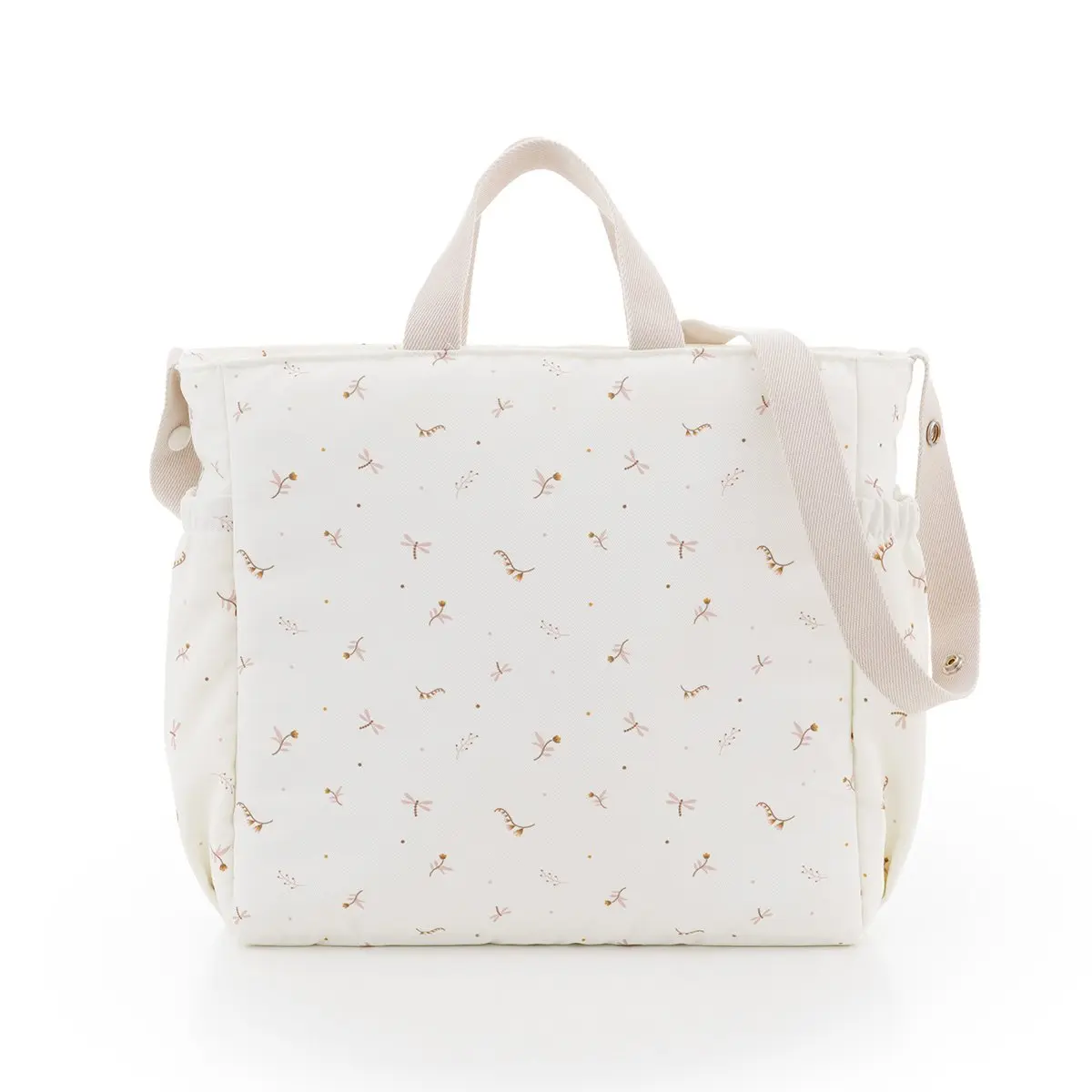 Bolso maternal pack bruca rosa 16x43x37 cm - Imagen 2