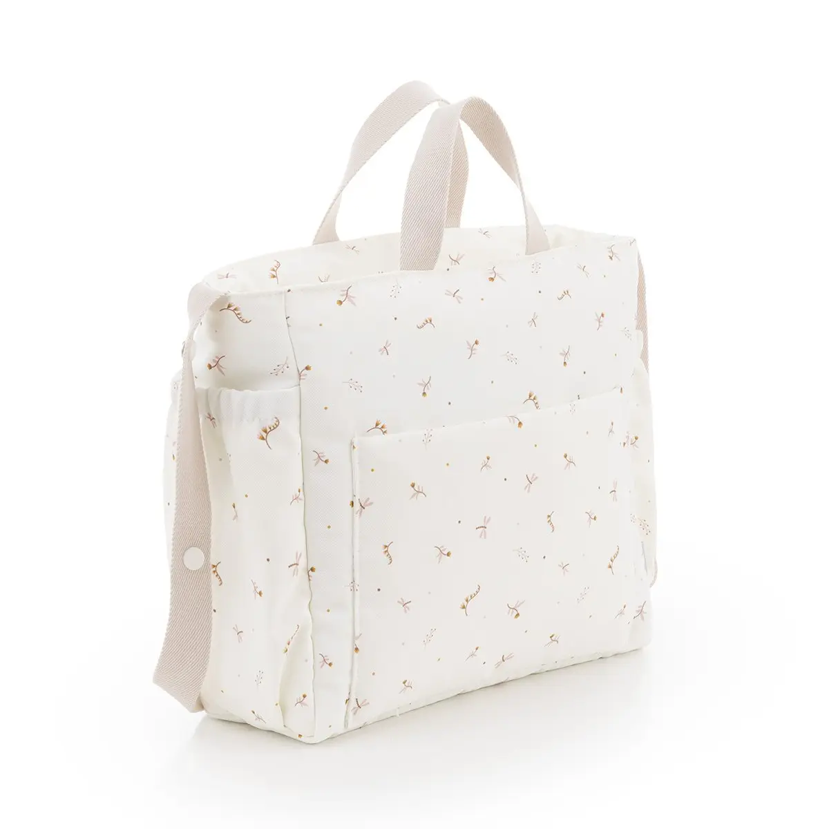 Bolso maternal pack bruca rosa 16x43x37 cm - Imagen 3