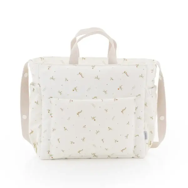 Bolso maternal pack bruca sand 16x43x37 cm