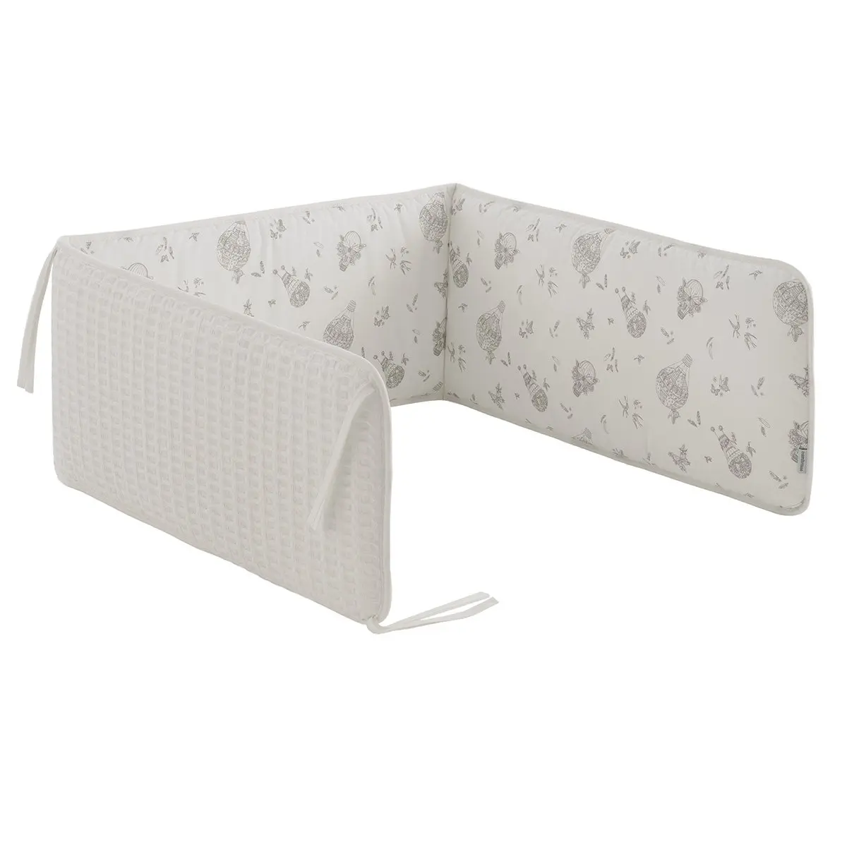 Jgo 2 pcs.f.nordica cuna 70 globe crudo 110x170x3 cm - Imagen 4