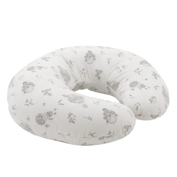 Cojin de lactancia 53x45x10 cm globe crudo