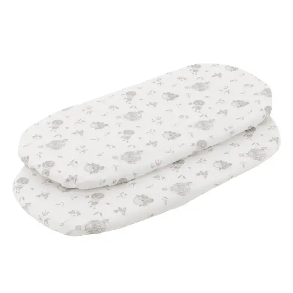 Bajera moises/carro pack 2 ud. 35x80x7 cm globe crudo