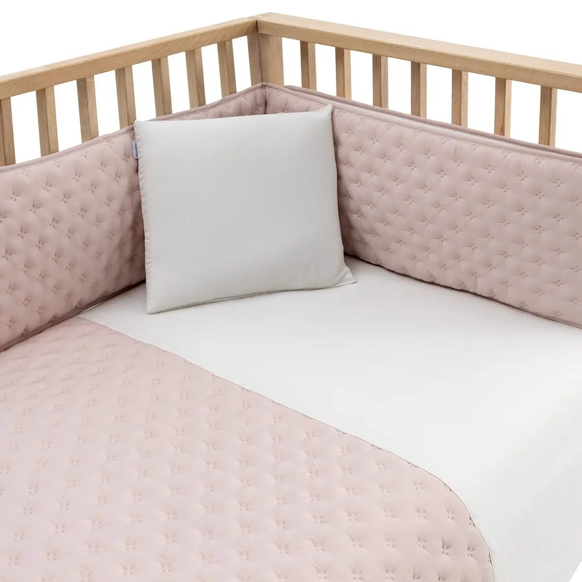 Jgo 2 pcs.f.nordica cuna 60 tender blush 100x140x3 cm - Imagen 2