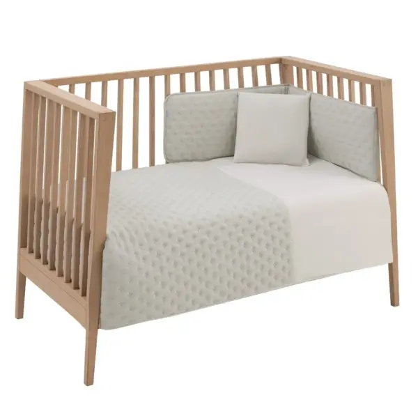 Jgo 2 pcs.f.nordica cuna 60 tender mint 100x140x3 cm