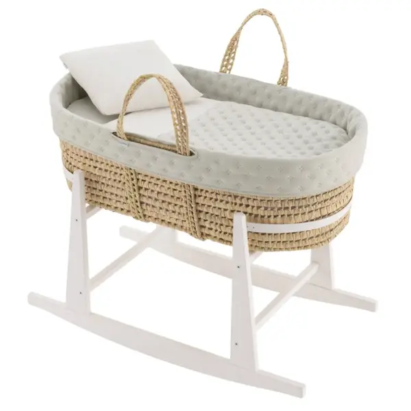 Moises palma acolch+pata m.bco tender mint 39x80x61 cm