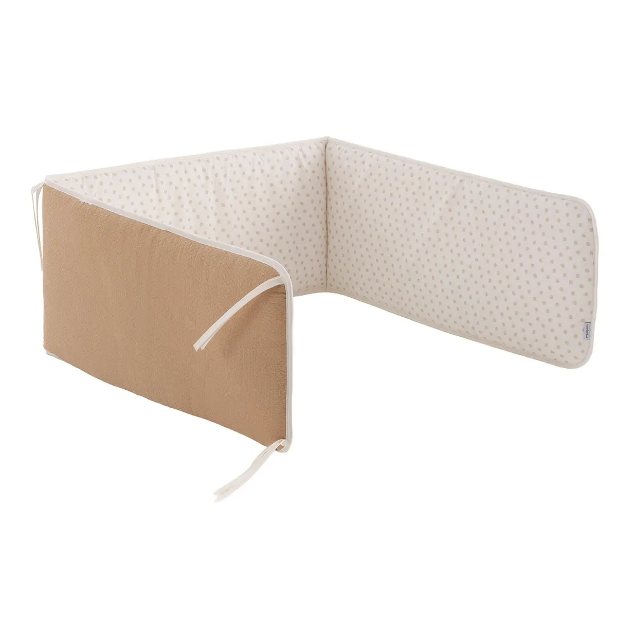 Jgo 2 pcs.f.nordica cuna 60 senda beige 100x140x3 cm - Imagen 4