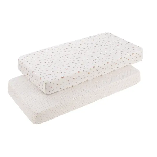 Bajera cuna 60 pack 2 uds. 60x120x17 cm senda beige