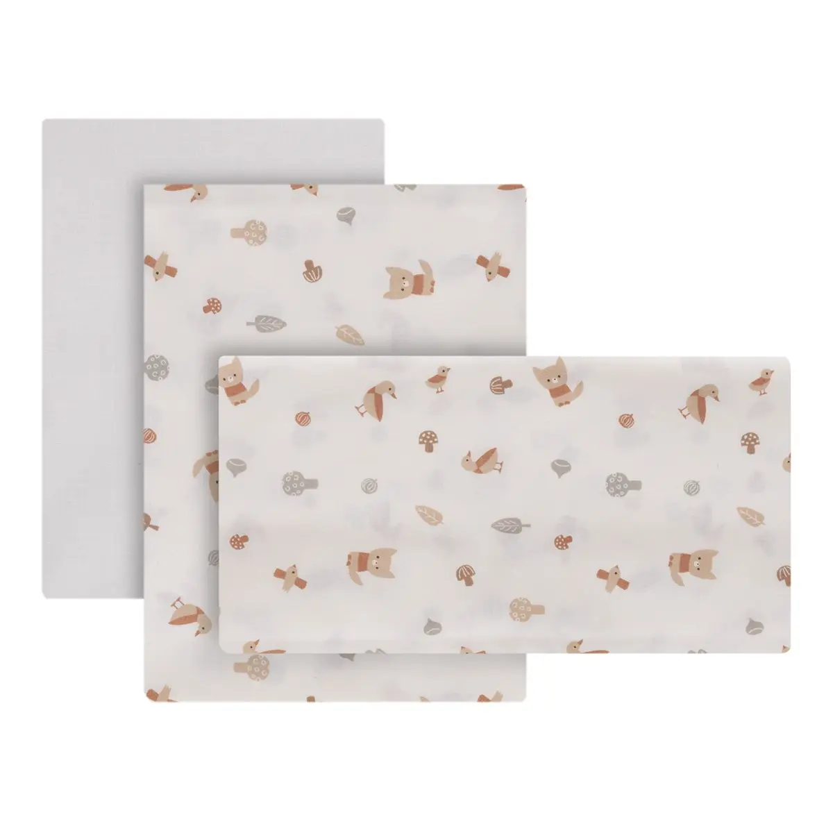 Sabana moises/carro 3 pcs 35x80x1 cm senda beige