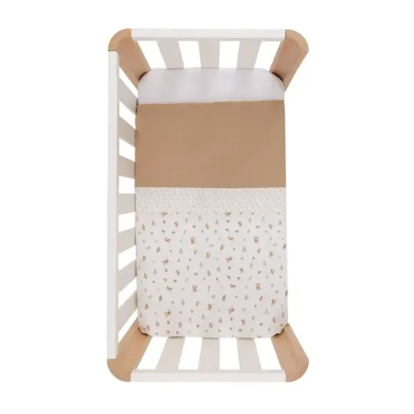 Funda nordica minicuna 70x77x1 cm senda beige
