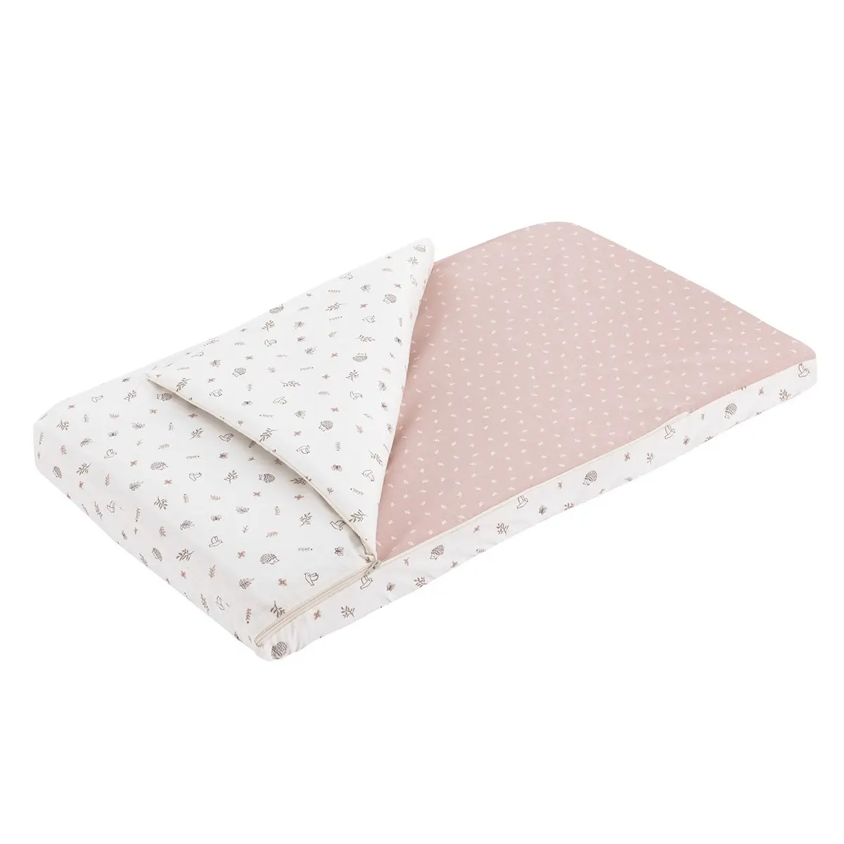 Saco de minicuna i/v calma rosa 49.5x83.5x2 cm - Imagen 2