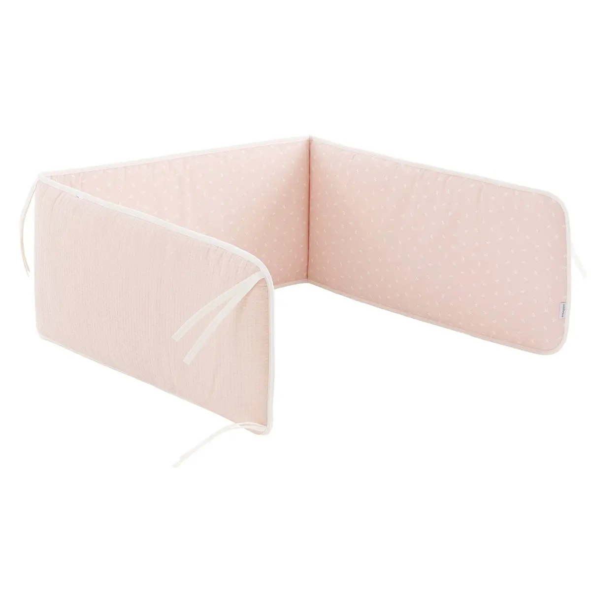 Jgo 2 pcs.f.nordica cuna 60 calma rosa 100x140x3 cm - Imagen 4