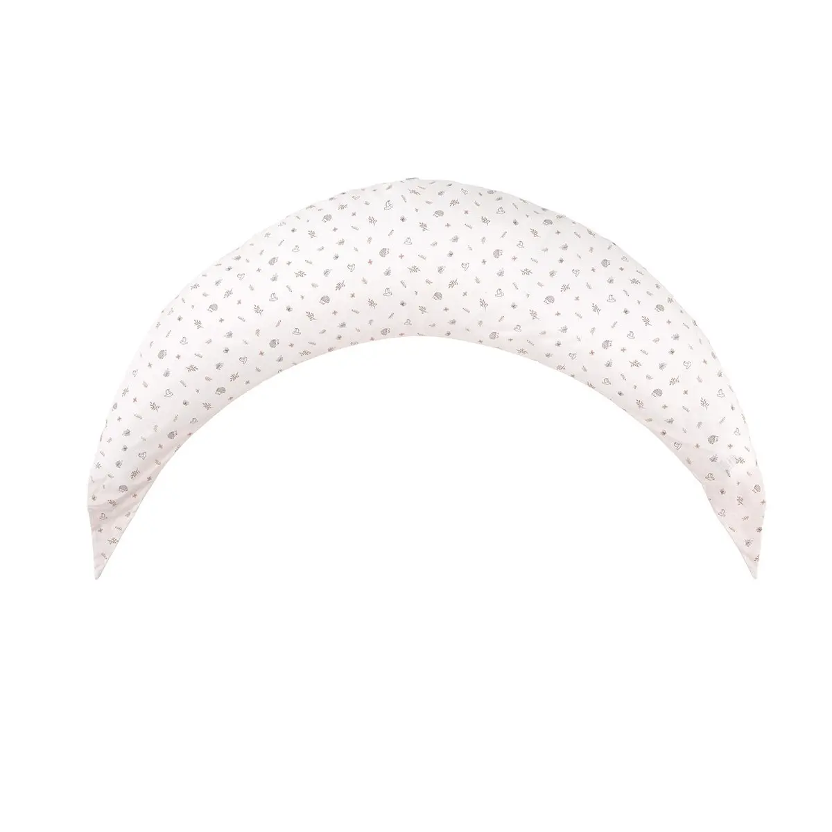 Cojin de lactancia luna 80x185x16 cm calma rosa - Imagen 2