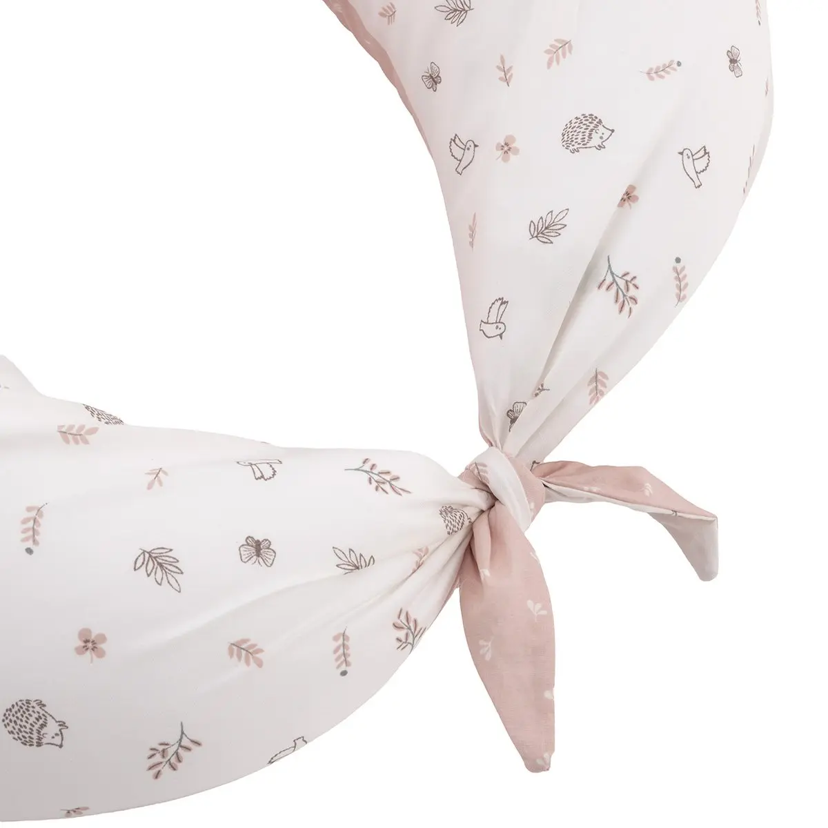 Cojin de lactancia luna 80x185x16 cm calma rosa - Imagen 3