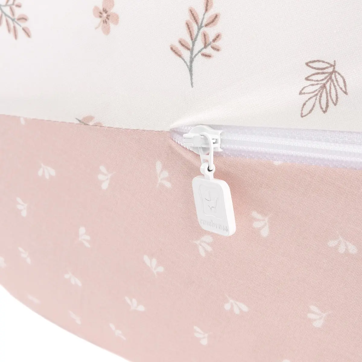 Cojin de lactancia luna 80x185x16 cm calma rosa - Imagen 4