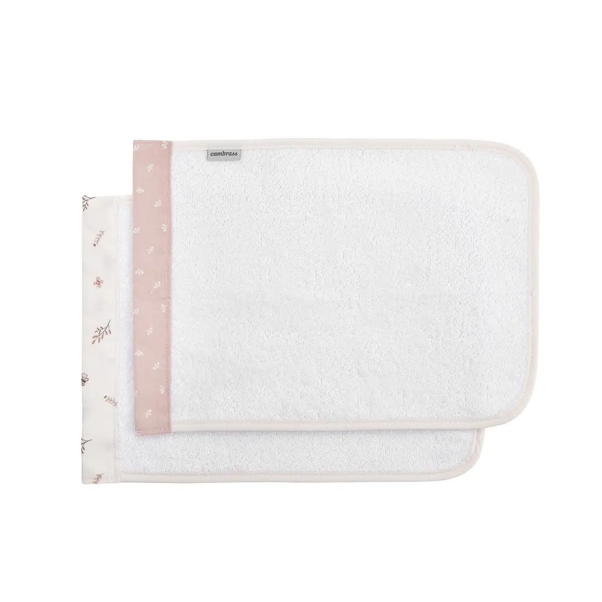Juego 2 toallas calma rosa 25x35x1 cm - Imagen 2