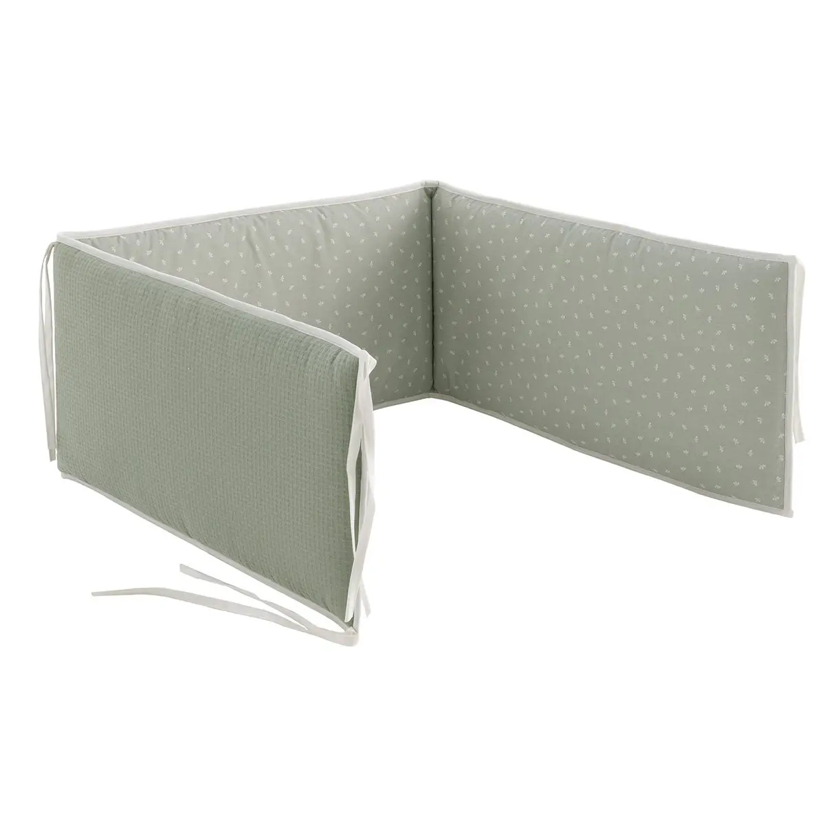 Jgo 2 pcs.f.nordica cuna 60 calma verde 100x140x3 cm - Imagen 4