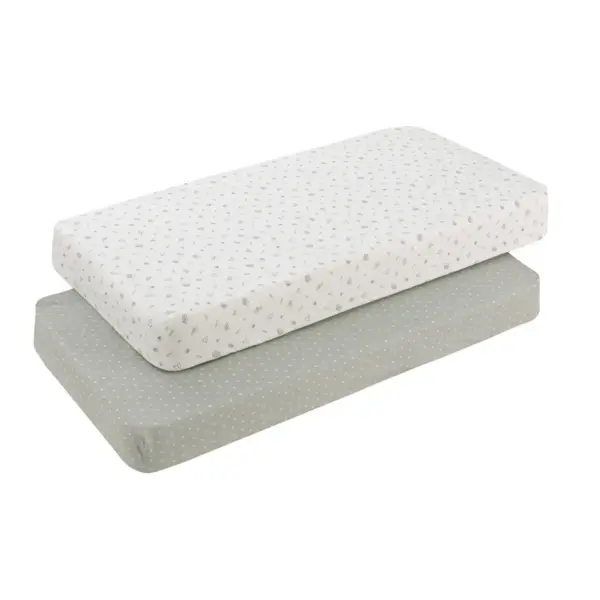 Bajera cuna 60 pack 2 uds. 60x120x17 cm calma verde