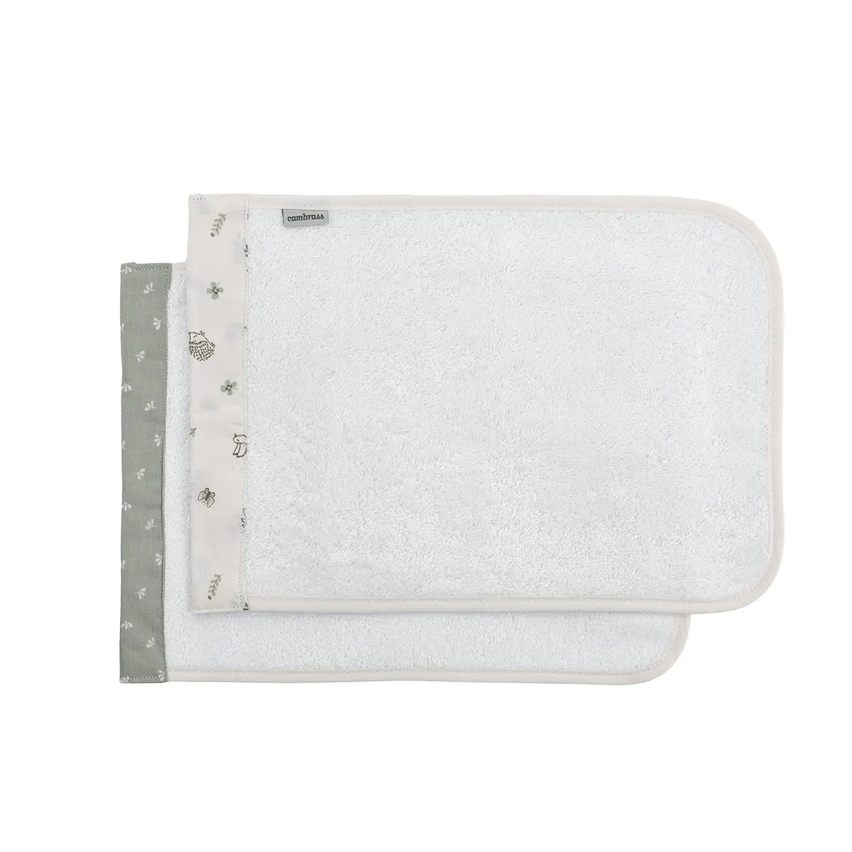 Juego 2 toallas calma verde 25x35x1 cm - Imagen 2