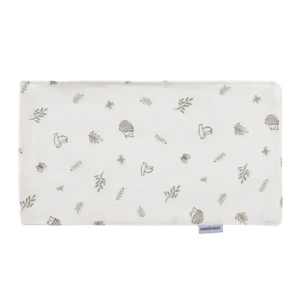 Seca babas calma verde 29.5x15.5x1 cm