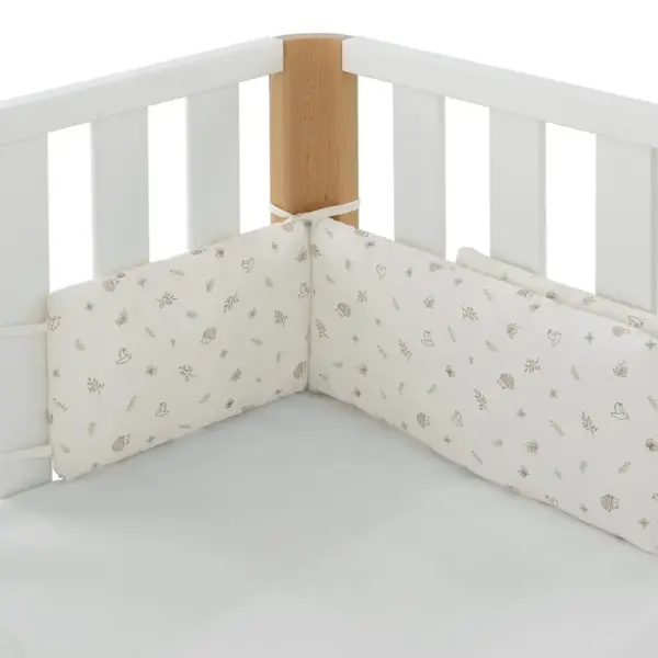 Protector cuna doco 103x19x2 cm calma verde