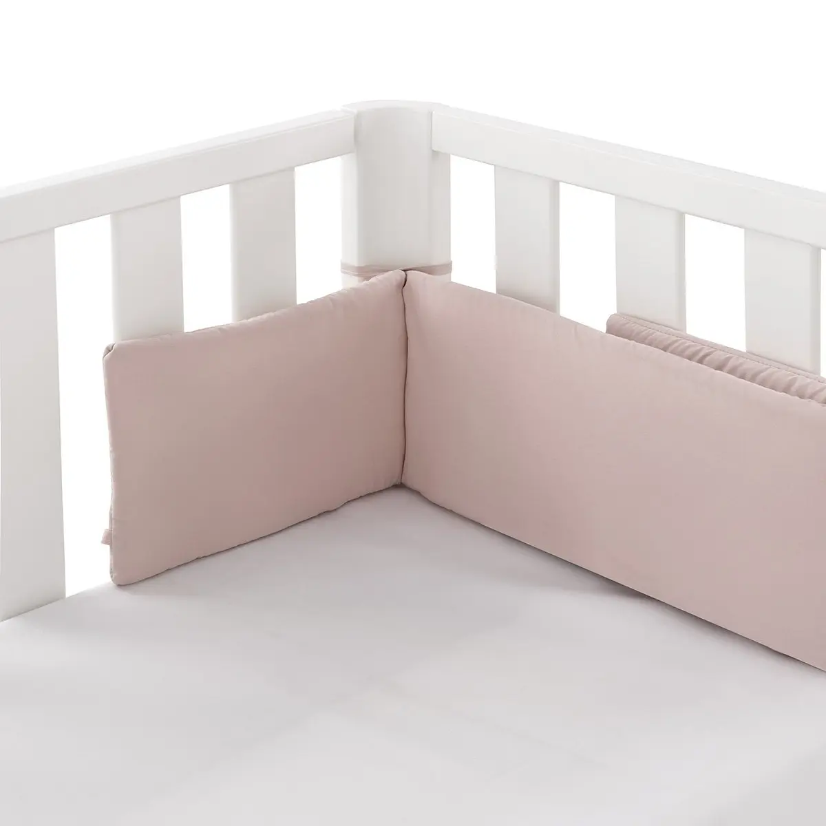 Protector cuna doco 103x19x2 cm tender blush