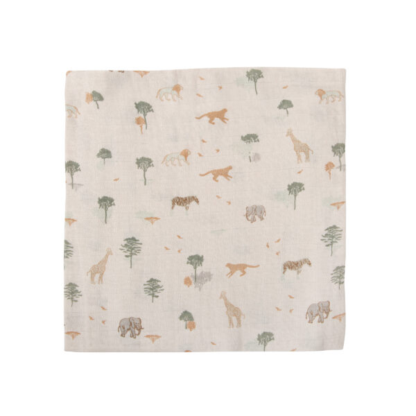 Muselina bambú Nairobi 00 Lino 120x120 - Bimbidreams