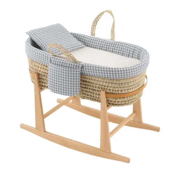 Moises bebe mio cuco + patas columbia azul 39x80x61 cm
