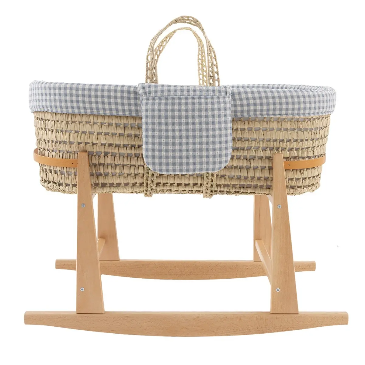 Moises bebe mio cuco + patas columbia azul 39x80x61 cm - Imagen 2