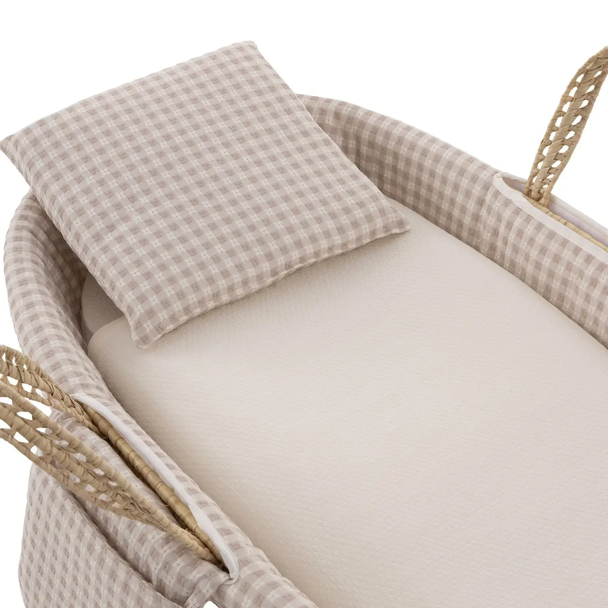 Moises bebe mio cuco + patas atlanta beige 39x80x61 cm - Imagen 3