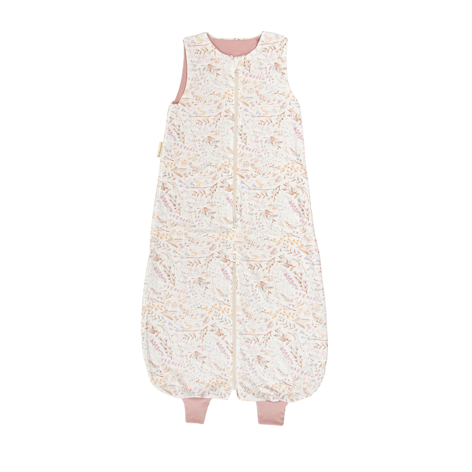 Saco pijama con pies sin relleno Niza 21 B|Lila 90 cm (4 - 24m) - Bimbidreams