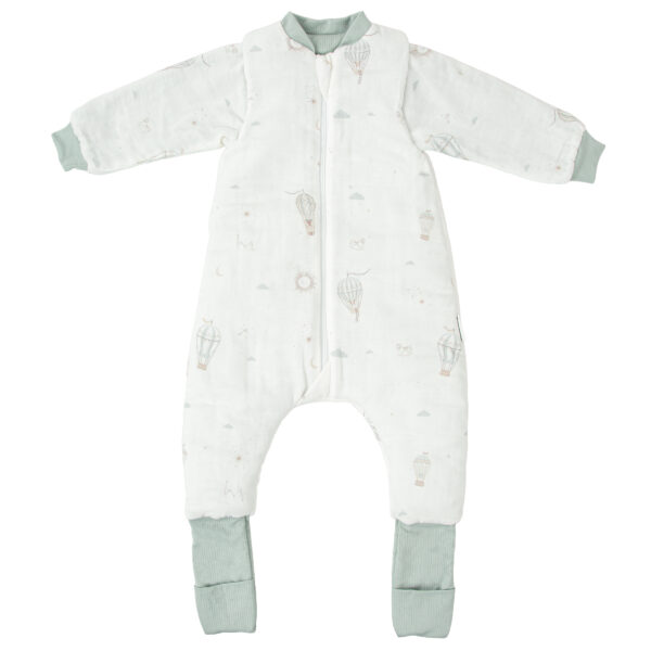 Saco pijama con pies Blue Sky 16 B|Verde 75 cm (1 - 12m) - Bimbidreams