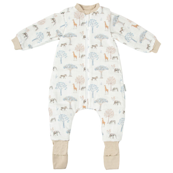 Saco pijama con pies Tanzania 97 Multic. 75 cm (1 - 12m) - Bimbidreams
