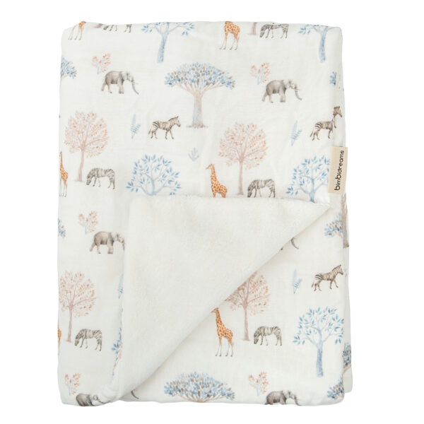 Manta Microfibra Dots Tanzania 97 Multic. 80X110 - Bimbidreams