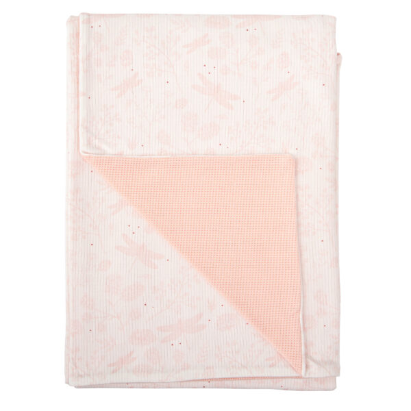 Manta Waffle/Ribana Dafne 14 B|Rosa 80X110 - Bimbidreams