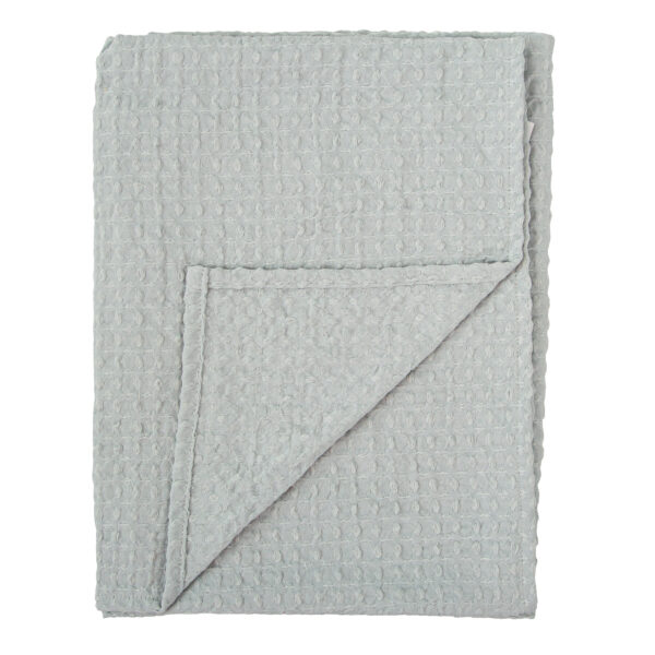 Manta Waffle Basics AG Azul Grisaceo 80X110 - Bimbidreams