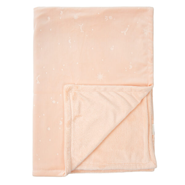 Manta Embossed False 04 Rosa 80X110 - Bimbidreams