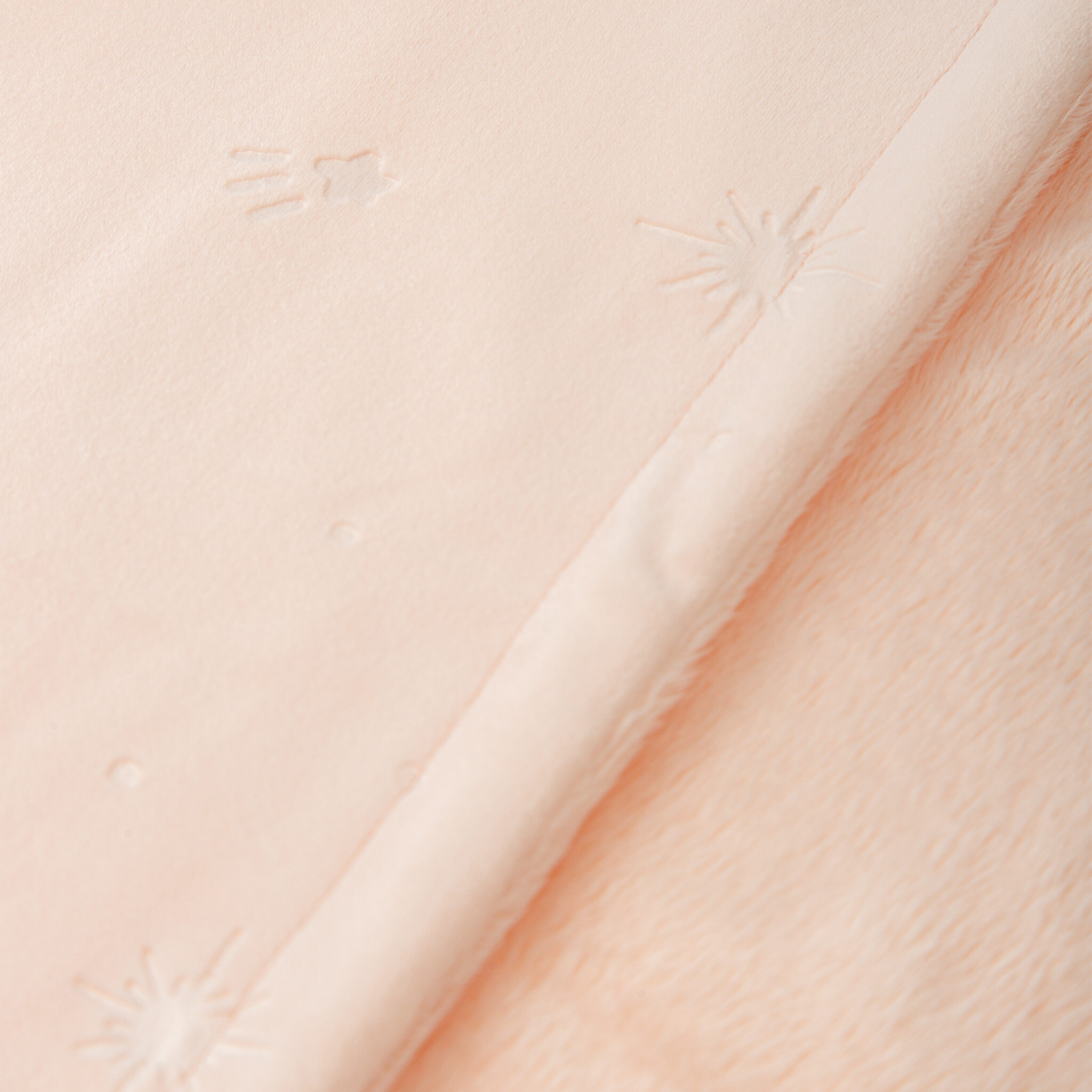 Manta Embossed False 04 Rosa 80X110 - Bimbidreams - Imagen 2