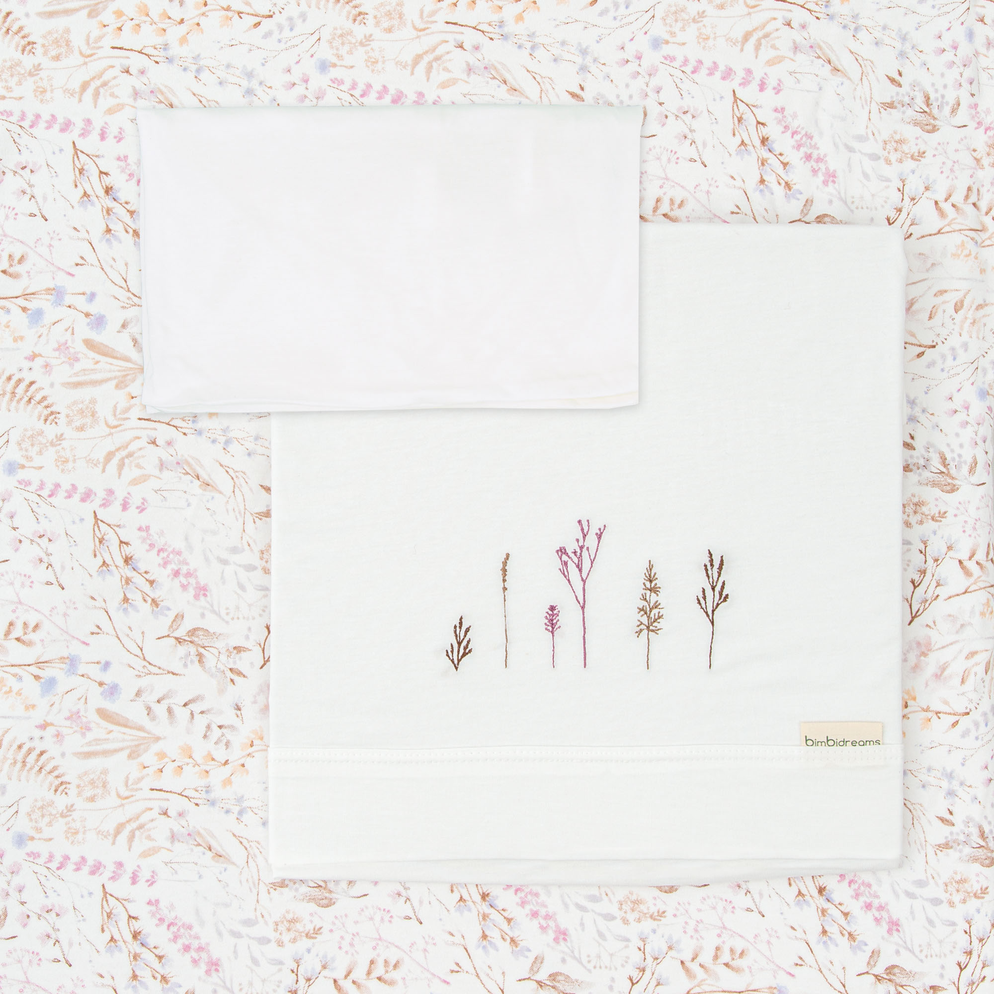 Juego sabanas punto jersey 3 piezas Niza 21 B|Lila Coche (40x80) - Bimbidreams