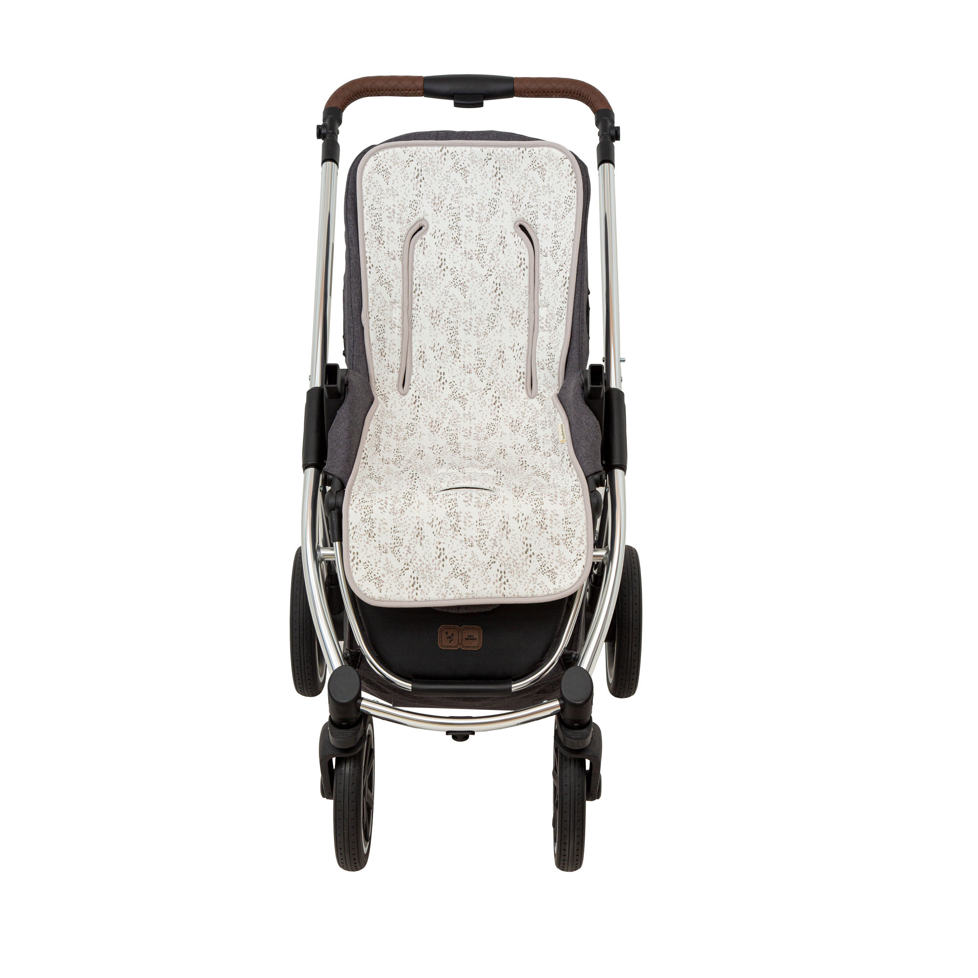 Colchoneta silla paseo estampada Dots 10 B|Lino 35x83 - Bimbidreams