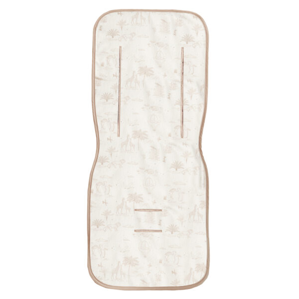 Colchoneta silla paseo estampada Noe 10 B|Lino 35x83 - Bimbidreams