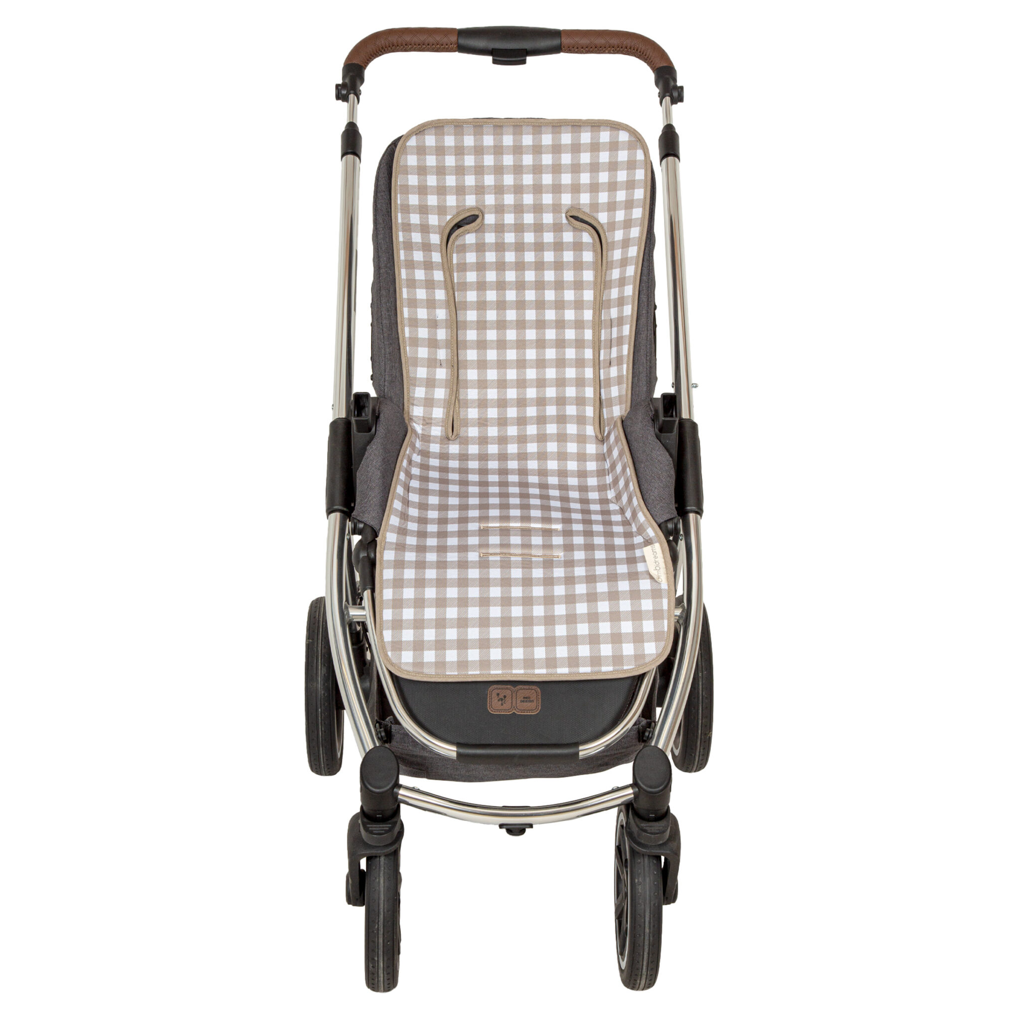 Colchoneta silla paseo estampada Vichi 00 Lino 35x83 - Bimbidreams