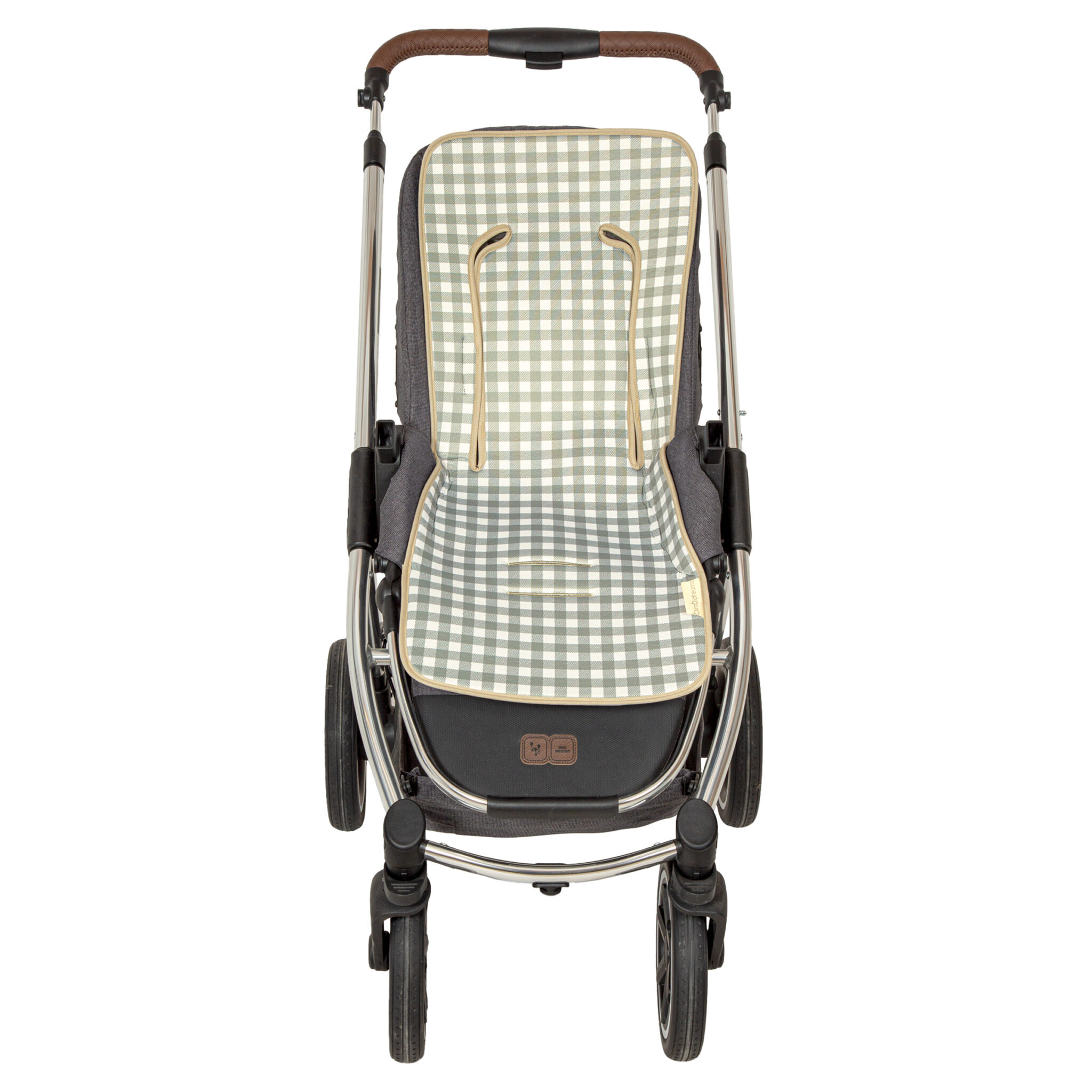 Colchoneta silla paseo estampada Vichi 06 Verde 35x83 - Bimbidreams