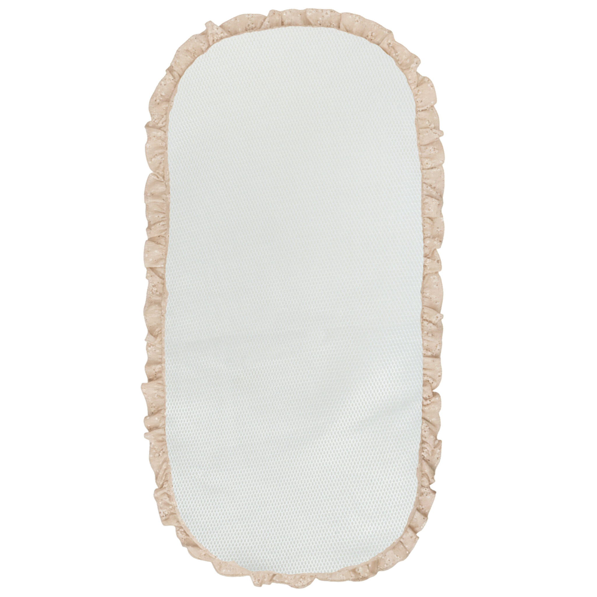 Colchoneta Anaïs 00 Lino coche/capazo 40x80 - Bimbidreams - Imagen 2