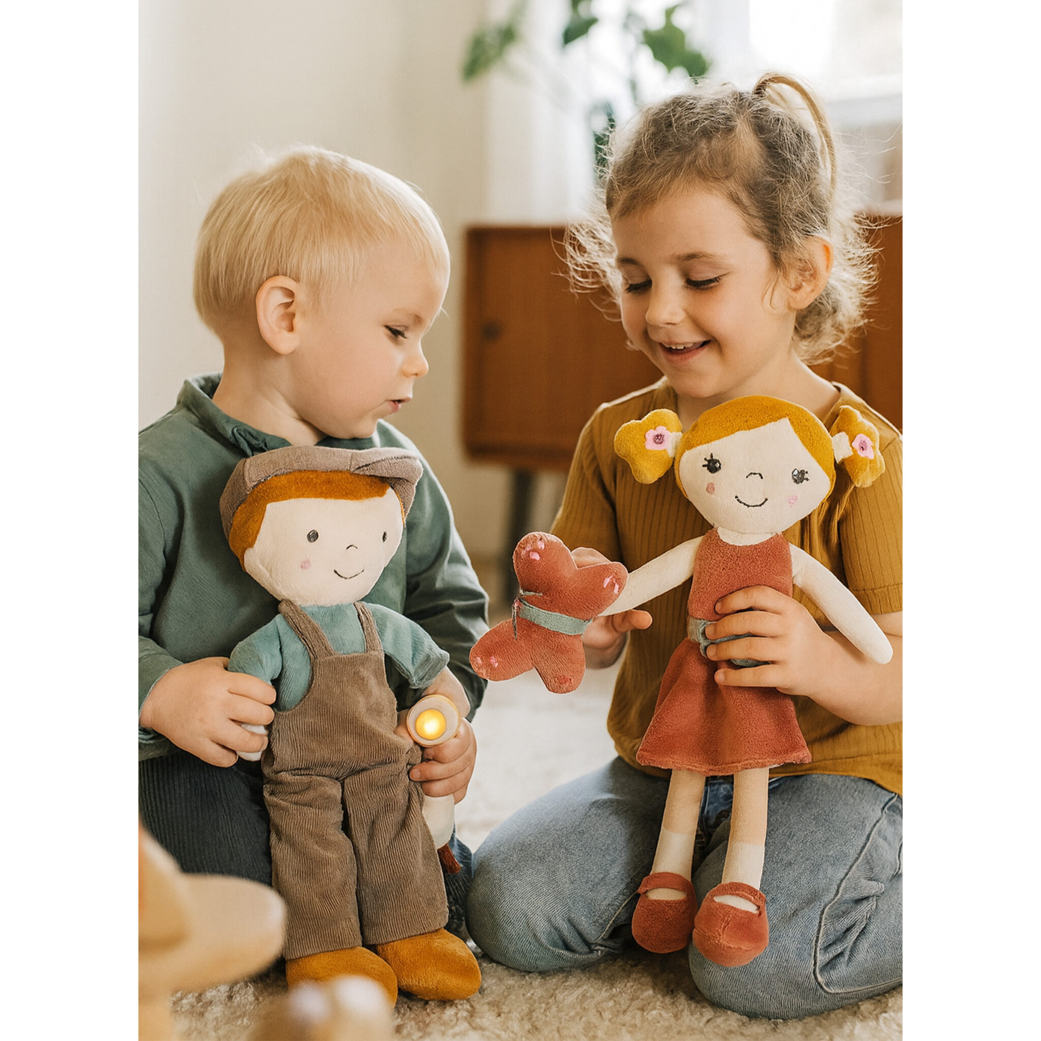 Peluche LAILA 04 Rosa 20 cm - Bimbidreams - Imagen 3